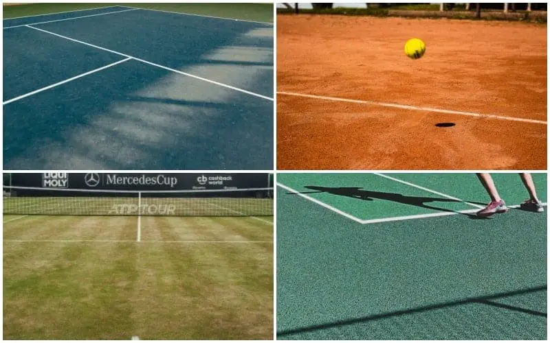 Types of Tennis Court Surfaces