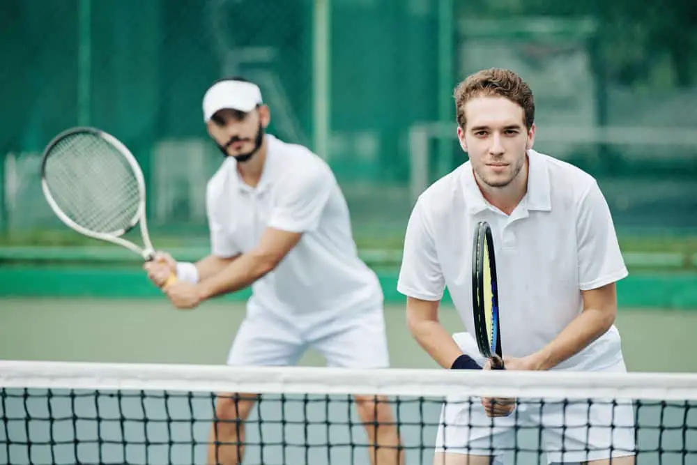 players transfer side in tennis