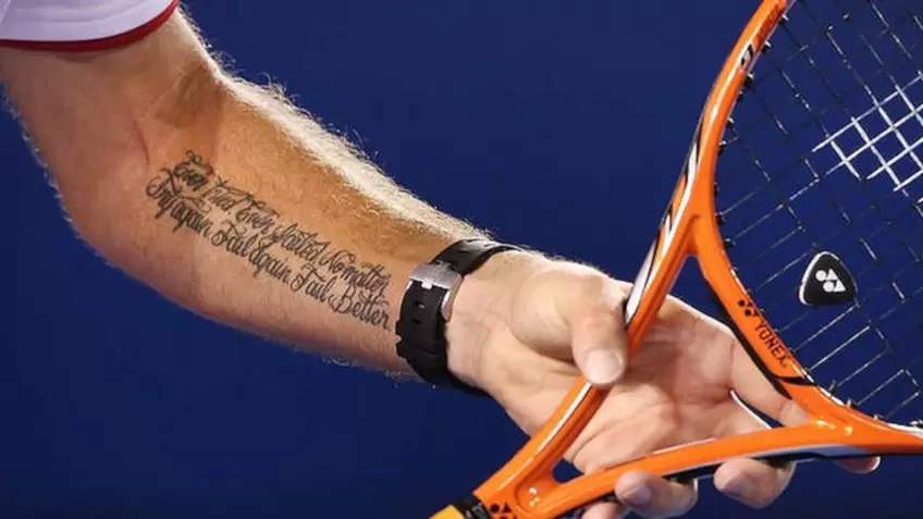 pro tennis Players with Tattoos