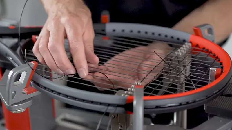 Step By Step Method To String A Tennis Racket Without A Machine