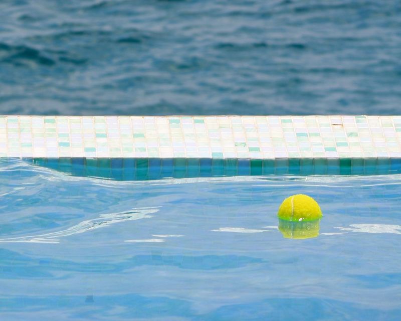 Why Do Tennis Ball Floats On Water?
